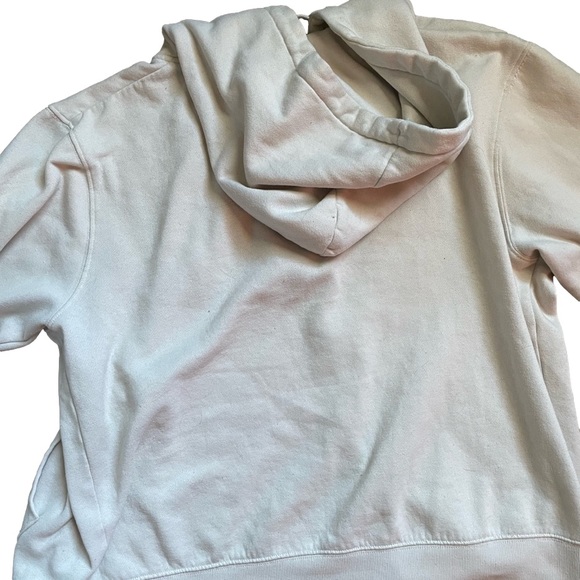 Streetwear Society Active oversized white zip-up sweater, size s - Picture 4 of 4